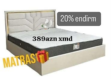 Yeni, İkinəfərlik çarpayı, Matras ilə lalafo.az -da Yeni, İkinəfərlik çarpayı, Matras ilə