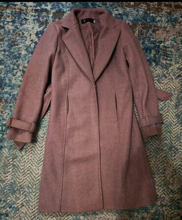 Qadın palto - Rəng: tozlu gül/qızılı-bənövşəyi ton - Model: Klassik lalafo.az -da Qadın palto - Rəng: tozlu gül/qızılı-bənövşəyi ton - Model: Klassik