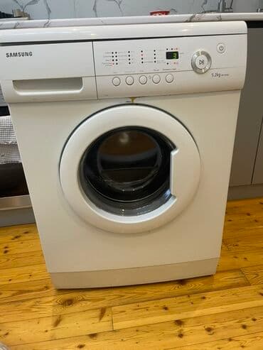 Paltaryuyan maşın Samsung, 5 kq, Avtomat, Qurutmasız lalafo.az -da Paltaryuyan maşın Samsung, 5 kq, Avtomat, Qurutmasız