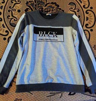 Svitşot, L, rəng - Boz lalafo.az -da Svitşot, L, rəng - Boz