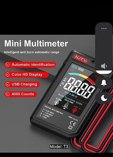 Multimetr, Yeni, Rəqəmsal, Zəmanətsiz lalafo.az -da Multimetr, Yeni, Rəqəmsal, Zəmanətsiz
