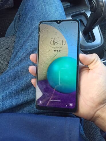 Samsung Galaxy A02, rəng - Göy, Qırıq lalafo.az -da Samsung Galaxy A02, rəng - Göy, Qırıq