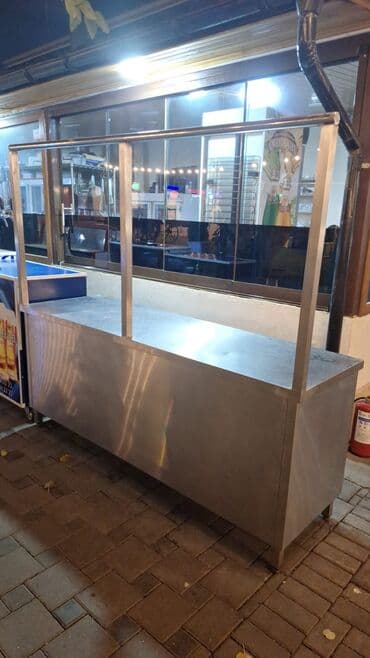 Ət dükanı və Restoran üçün vitrin masa təmiz nerjdən hazırlanıb təcli lalafo.az -da Ət dükanı və Restoran üçün vitrin masa təmiz nerjdən hazırlanıb təcli