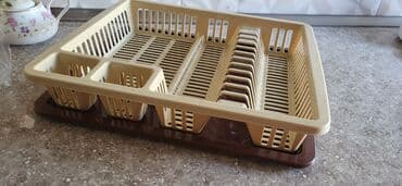 Mətbəx üçün plastik qab-qacaq qurudan səbət - Material: möhkəm lalafo.az -da Mətbəx üçün plastik qab-qacaq qurudan səbət - Material: möhkəm