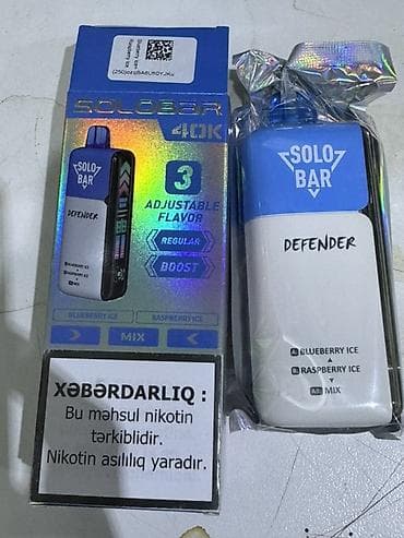 Məhsul: SOLO BAR Defender birdəfəlik vape Xüsusiyyətlər: - lalafo.az -da — 1 Məhsul: SOLO BAR Defender birdəfəlik vape Xüsusiyyətlər: - — 1