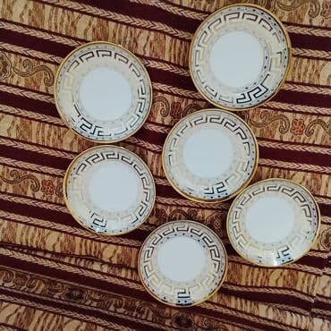 Boşqablar, 6 ədədli dəst, rəng - Ağ, Farfor lalafo.az -da Boşqablar, 6 ədədli dəst, rəng - Ağ, Farfor