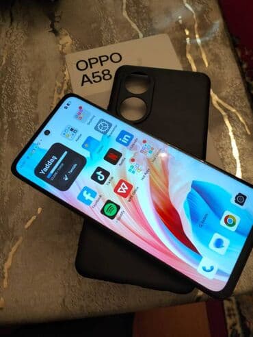 Oppo A58 4G, 128 GB, rəng - Qara lalafo.az -da Oppo A58 4G, 128 GB, rəng - Qara