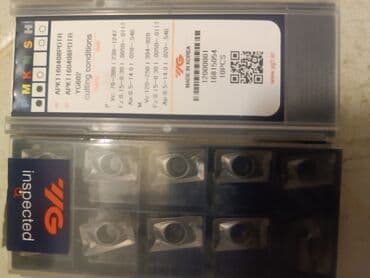 Mismarlar, şuruplar: Torna və frezə üçün kəsici lövhəciklər (karbid insertlər) komplekti - lalafo.az -da — 14 Mismarlar, şuruplar: Torna və frezə üçün kəsici lövhəciklər (karbid insertlər) komplekti - — 14