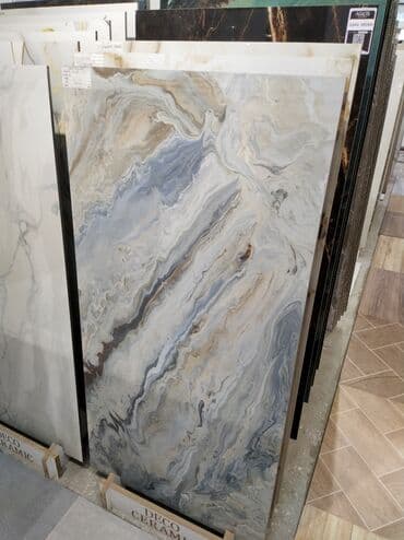 Mərmər naxışlı böyük ölçülü keramika plitəsi - Dizayn: Təbii mərmər lalafo.az -da Mərmər naxışlı böyük ölçülü keramika plitəsi - Dizayn: Təbii mərmər