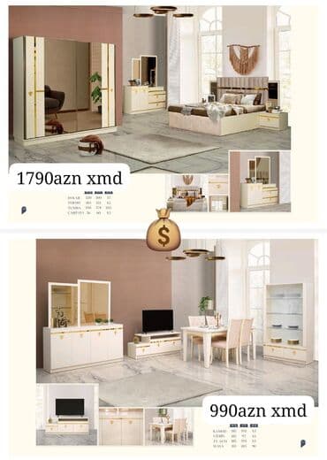 Yataq otağı mebeli rəng seçimi var lalafo.az -da Yataq otağı mebeli rəng seçimi var