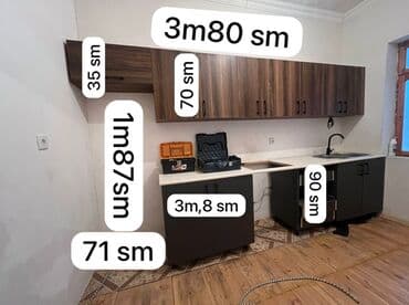 Mətbəx mebeli satılır 300₼. Yaxşı vəziyyətdədir. Ölçü 3.80. Üzərində lalafo.az -da Mətbəx mebeli satılır 300₼. Yaxşı vəziyyətdədir. Ölçü 3.80. Üzərində