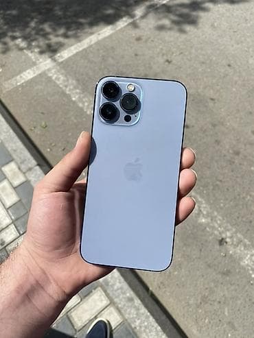 IPhone 13 Pro Max, 128 GB, Sierra Blue, Face ID lalafo.az -da IPhone 13 Pro Max, 128 GB, Sierra Blue, Face ID