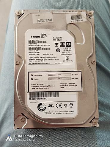 Daxili Sərt disk (HDD) Seagate, 512 GB, 3.5", İşlənmiş lalafo.az -da Daxili Sərt disk (HDD) Seagate, 512 GB, 3.5", İşlənmiş