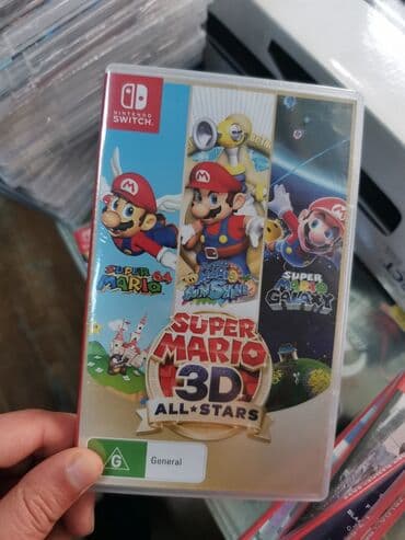 Nintendo switch super Mario 3d all star lalafo.az -da Nintendo switch super Mario 3d all star