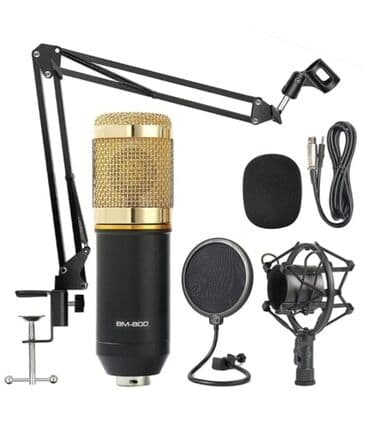 BM-800 studiya mikrofon dəsti - Kondensator tipli BM-800 mikrofon – lalafo.az -da BM-800 studiya mikrofon dəsti - Kondensator tipli BM-800 mikrofon –