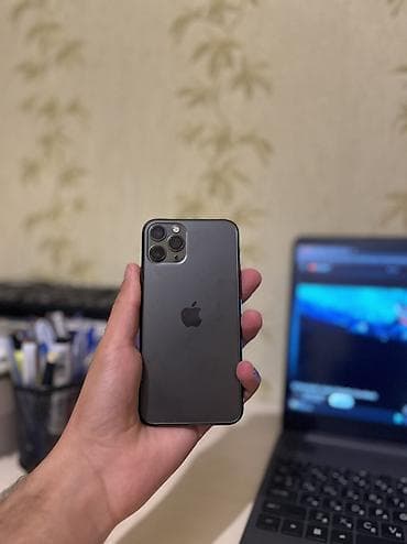 IPhone 11 Pro, 64 GB, Space Gray, Zəmanət, Face ID, Hissə-hissə ödəniş lalafo.az -da IPhone 11 Pro, 64 GB, Space Gray, Zəmanət, Face ID, Hissə-hissə ödəniş