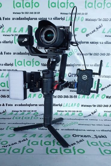 Ronin SC + Sony A6300/28-70 abiyektiflə. Şəkildə oldugu kimi Tam lalafo.az -da Ronin SC + Sony A6300/28-70 abiyektiflə. Şəkildə oldugu kimi Tam