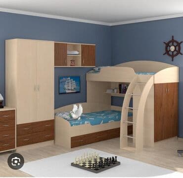 Uşaq və gənc otağı mebeli yeni dəst rəng seçimi var lalafo.az -da Uşaq və gənc otağı mebeli yeni dəst rəng seçimi var