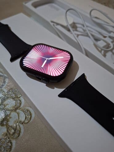 İşlənmiş, Smart saat, Apple, Sensor ekran, rəng - Qara lalafo.az -da İşlənmiş, Smart saat, Apple, Sensor ekran, rəng - Qara