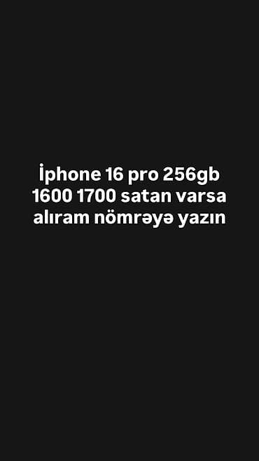 IPhone 16 Pro, 256 GB, Desert Titanium lalafo.az -da IPhone 16 Pro, 256 GB, Desert Titanium
