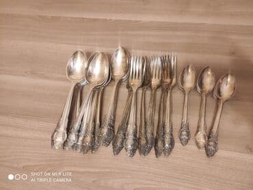 Gümüş örtüklü (30-cu illərin üslubunda) süfrə dəsti - Klassik barokko lalafo.az -da Gümüş örtüklü (30-cu illərin üslubunda) süfrə dəsti - Klassik barokko