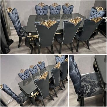 Qonaq otağı üçün, İşlənmiş, Açılmayan, 8 stul lalafo.az -da Qonaq otağı üçün, İşlənmiş, Açılmayan, 8 stul