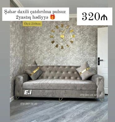 Divan, Vеlur parça, Şəhərdaxili pulsuz çatdırılma lalafo.az -da Divan, Vеlur parça, Şəhərdaxili pulsuz çatdırılma