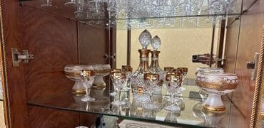 Kri̇stal və qızılı naxışlı süfrə dəsti - Dəst tərkibi: - 2 ədəd lalafo.az -da Kri̇stal və qızılı naxışlı süfrə dəsti - Dəst tərkibi: - 2 ədəd