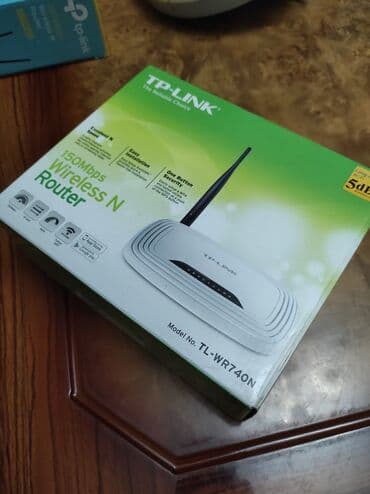 TP-LİNK 150Mbps 1 antenalı modem. İçində hər naqili, adapteri var lalafo.az -da TP-LİNK 150Mbps 1 antenalı modem. İçində hər naqili, adapteri var