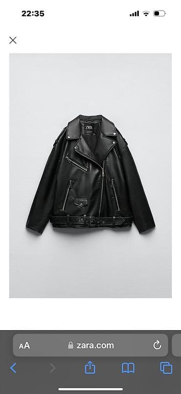 Zara oversize dəri pencək yenidir . Yarı qiymətinə 60 azn lalafo.az -da Zara oversize dəri pencək yenidir . Yarı qiymətinə 60 azn