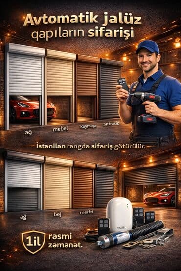Pəncərə ustası xidmətləri: Avtomatik Jalyüz Qapıların Quraşdırılması ! 🚪🛡️ Məkanınızın həm lalafo.az -da — 1 Pəncərə ustası xidmətləri: Avtomatik Jalyüz Qapıların Quraşdırılması ! 🚪🛡️ Məkanınızın həm — 1