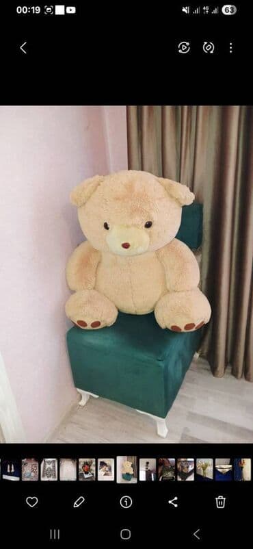 70 sm hundurluyde pelus ayicik,alinannan usaq eline verilmeyib hediyye lalafo.az -da 70 sm hundurluyde pelus ayicik,alinannan usaq eline verilmeyib hediyye