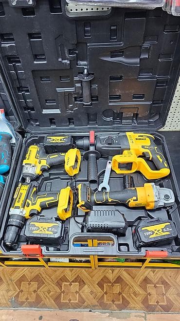 GLOBEX: 4 lü dəst devalt 3 batareya ilə batareyalı direl batareyalı laqunda lalafo.az -da GLOBEX: 4 lü dəst devalt 3 batareya ilə batareyalı direl batareyalı laqunda