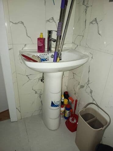 Потолок: Новый Умывальник, Керамика, Самовывоз at lalafo.az — 1 Потолок: Новый Умывальник, Керамика, Самовывоз — 1