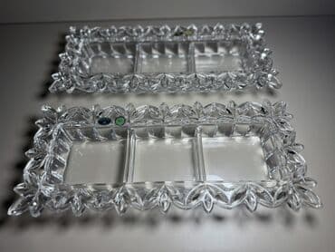 Оригинальные хрустальные блюда BOHEMIA — новые, 24% PbO 🇨🇿 Продаю два lalafo.az -da Оригинальные хрустальные блюда BOHEMIA — новые, 24% PbO 🇨🇿 Продаю два