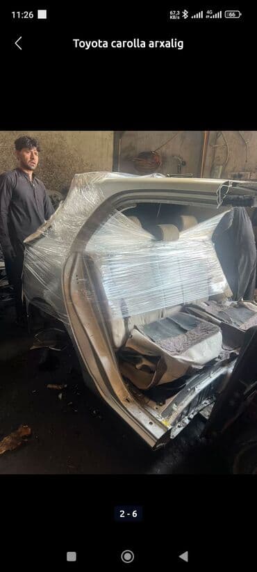 Toyota Corolla markalı avtomobilin arxa hissəsi. Avtomobilin arxa lalafo.az -da Toyota Corolla markalı avtomobilin arxa hissəsi. Avtomobilin arxa