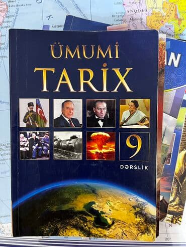 9cu sinif köhnə nəşr Ümumi tarix kitabı satıram, 8 aznə almışam 4 azn lalafo.az -da 9cu sinif köhnə nəşr Ümumi tarix kitabı satıram, 8 aznə almışam 4 azn