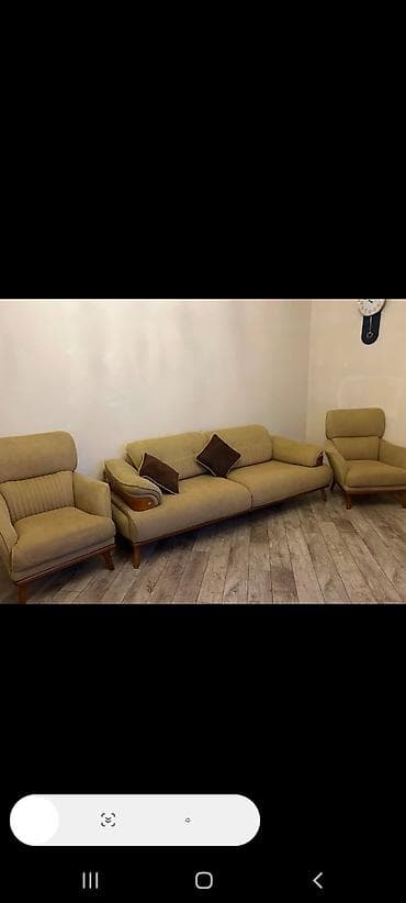 İşlənmiş, Divan, 2 kreslo lalafo.az -da İşlənmiş, Divan, 2 kreslo