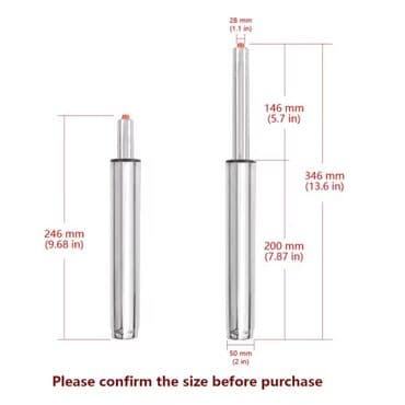 Ofis kreslosu üçün qaz lift silindri - Tətbiq: dönər/ofis lalafo.az -da Ofis kreslosu üçün qaz lift silindri - Tətbiq: dönər/ofis