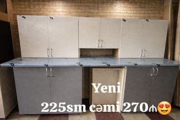 *YENİ Metbex mebeli SATILIR*‼️ Hazır əldədir Qiymet ümumi 270 manat lalafo.az -da *YENİ Metbex mebeli SATILIR*‼️ Hazır əldədir Qiymet ümumi 270 manat