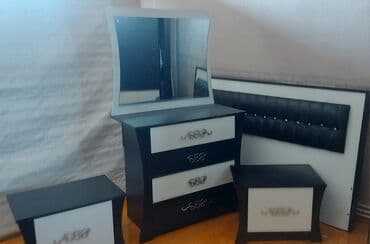 2 təknəfərlik çarpayı, 2 tumba, Dolab, Komod, İşlənmiş lalafo.az -da 2 təknəfərlik çarpayı, 2 tumba, Dolab, Komod, İşlənmiş