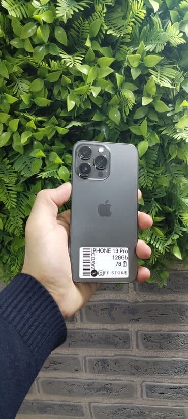 IPhone 13 Pro, 128 GB, Graphite, Zəmanət, Kredit, Simsiz şarj lalafo.az -da IPhone 13 Pro, 128 GB, Graphite, Zəmanət, Kredit, Simsiz şarj