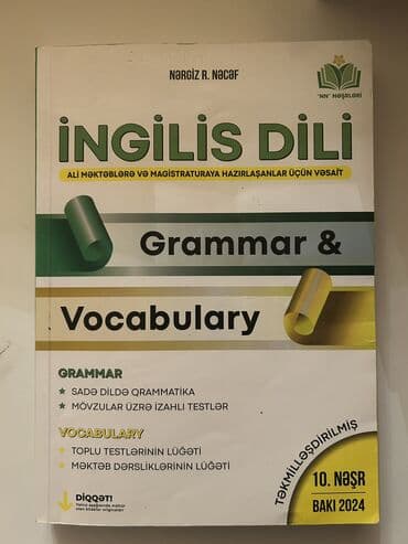 Nərgiz nəcəf qayda kitabı,
Kitab yazılmayıb təzədən fərqi yoxdur lalafo.az -da Nərgiz nəcəf qayda kitabı,
Kitab yazılmayıb təzədən fərqi yoxdur