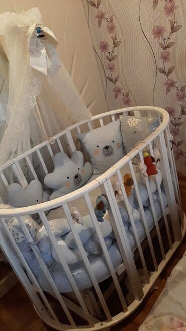 Oğlan və qız üçün, İşlənmiş, Yumru, Beşik, Dəst ilə, Matras ilə, Yellənmə mexanizmsiz lalafo.az -da Oğlan və qız üçün, İşlənmiş, Yumru, Beşik, Dəst ilə, Matras ilə, Yellənmə mexanizmsiz