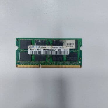 Operativ Yaddaş "DDR3 2GB 1066/1333Mhz Sodimm" SAYLA ALANA VƏ USTALARA lalafo.az -da — 5 Operativ Yaddaş "DDR3 2GB 1066/1333Mhz Sodimm" SAYLA ALANA VƏ USTALARA — 5
