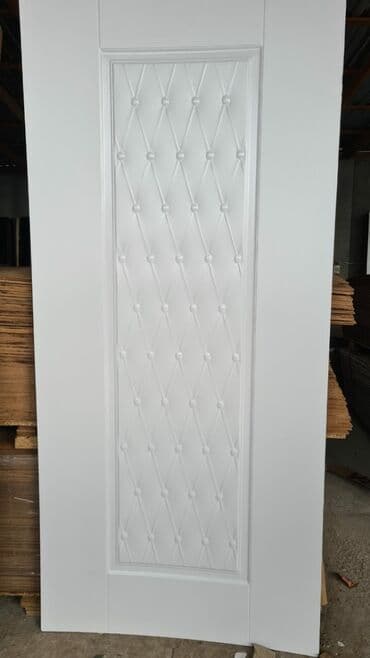 Ağ rəngli dekorativ interyer qapı üzlüyü - Material: MDF əsaslı lalafo.az -da Ağ rəngli dekorativ interyer qapı üzlüyü - Material: MDF əsaslı