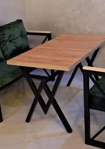 Салонная мебель на заказ: Прямой стол, 4 персоны at lalafo.az — 2 Салонная мебель на заказ: Прямой стол, 4 персоны — 2