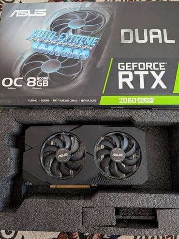 Videokart Asus GeForce RTX 2060 Super, 8 GB, İşlənmiş lalafo.az -da Videokart Asus GeForce RTX 2060 Super, 8 GB, İşlənmiş