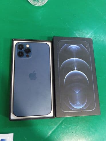 IPhone 12 Pro, 128 GB, Pacific Blue, Face ID lalafo.az -da IPhone 12 Pro, 128 GB, Pacific Blue, Face ID