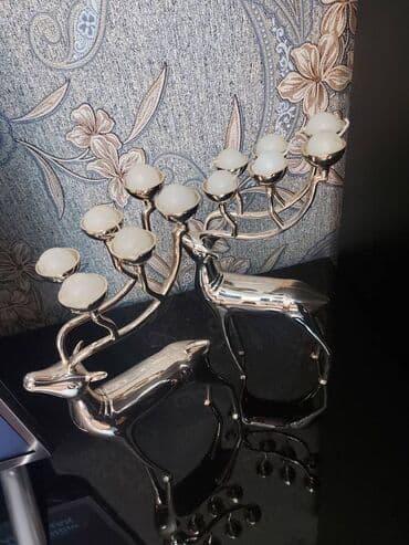 Samdanlar satilir gumusu.biri 75 manatdir satisda,maralin buynuzunda 6 lalafo.az -da Samdanlar satilir gumusu.biri 75 manatdir satisda,maralin buynuzunda 6